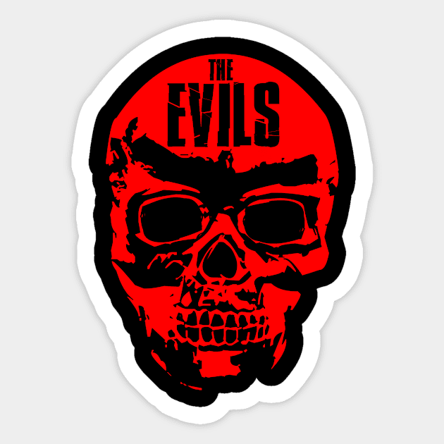 the EVILS Sticker by PepperKittyRules